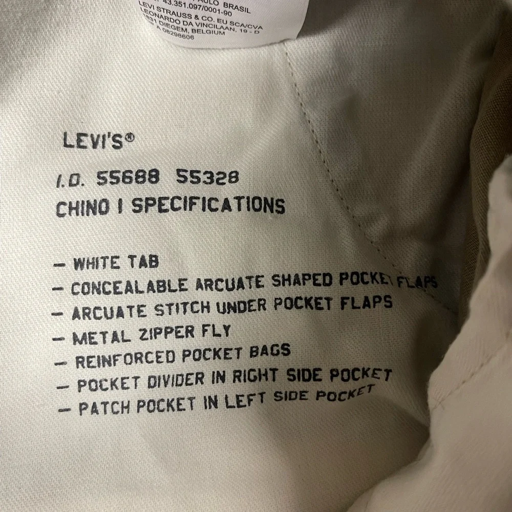 Levi's Men's Camouflage Pants 34x32 Chino